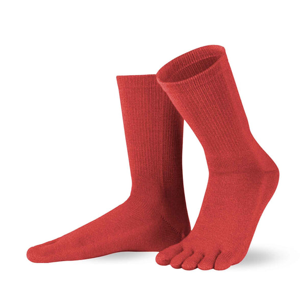 Knitido Cotton & Merino Melange chaussettes à orteils - Knitido