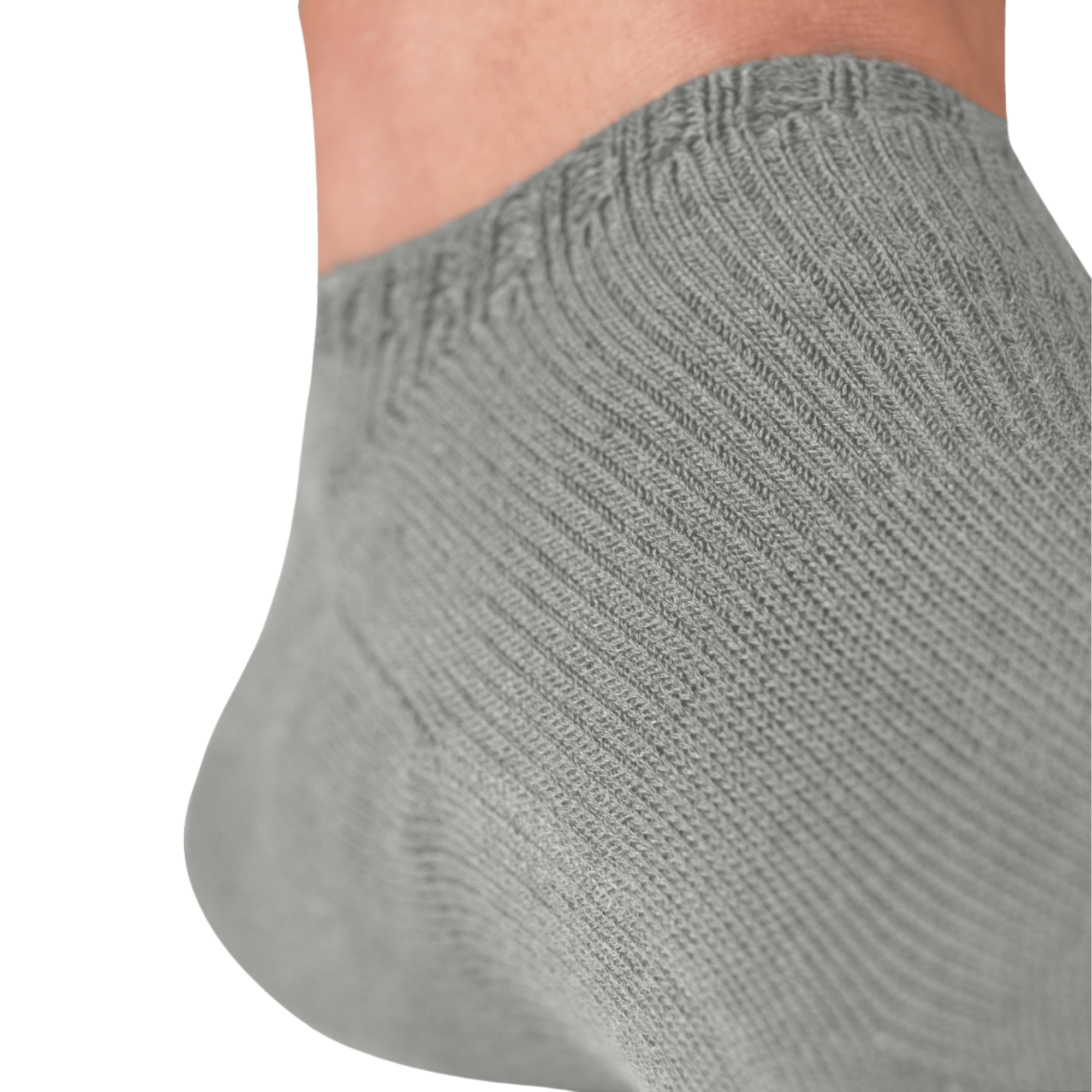 Track and Trail Running Mates Sneaker chaussettes à orteils gris sport