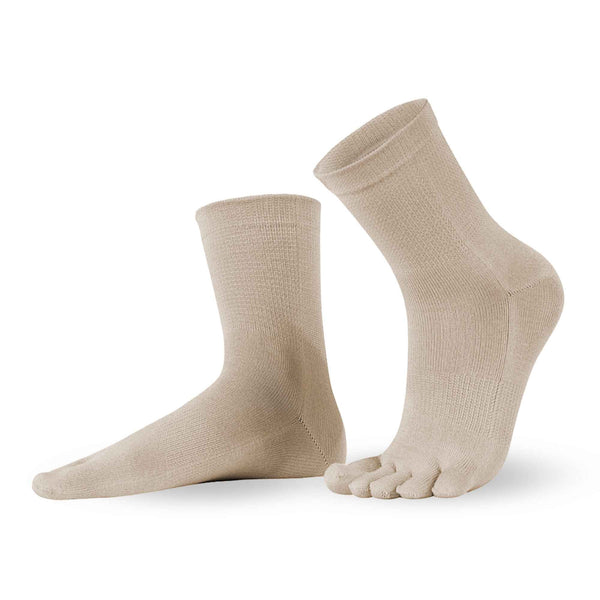 Knitido Silkroad Midi chaussettes à orteils en soie - Knitido