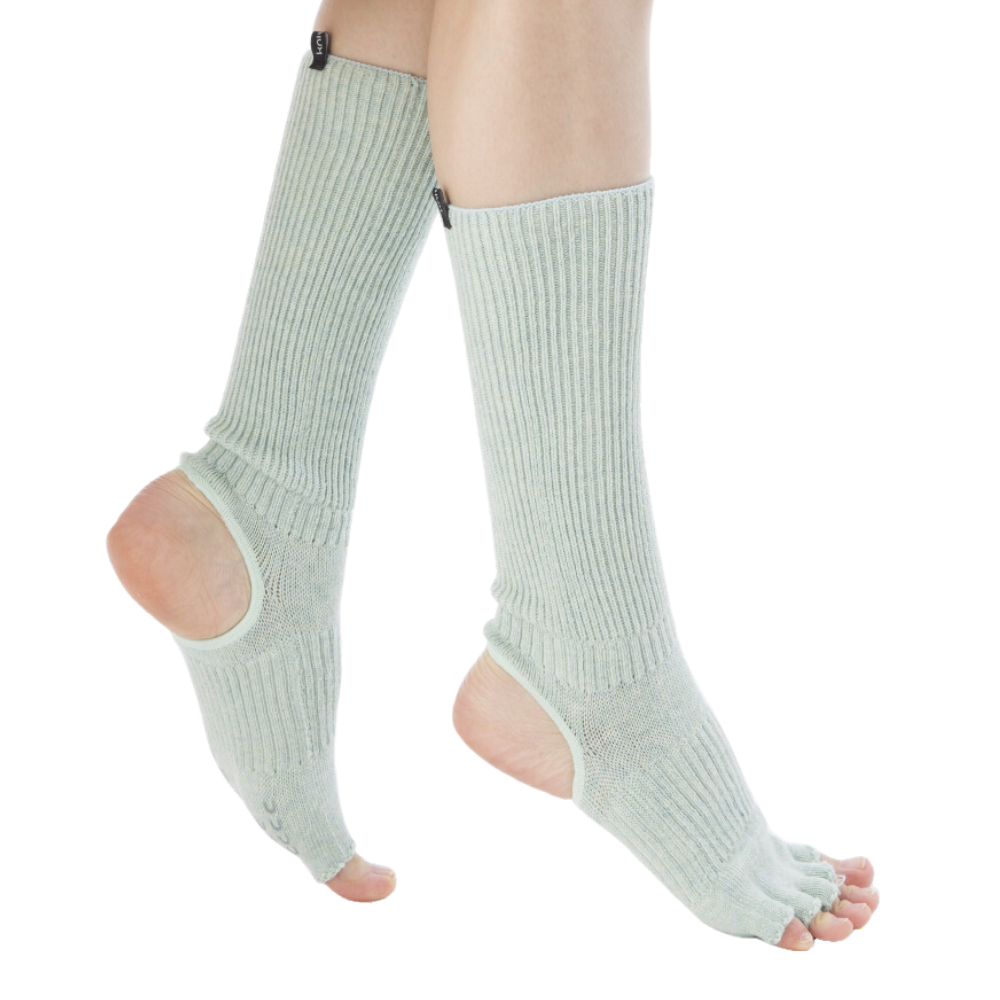 Knitido Plus "Nodoka" Leg Warmers for Yoga & Pilates
