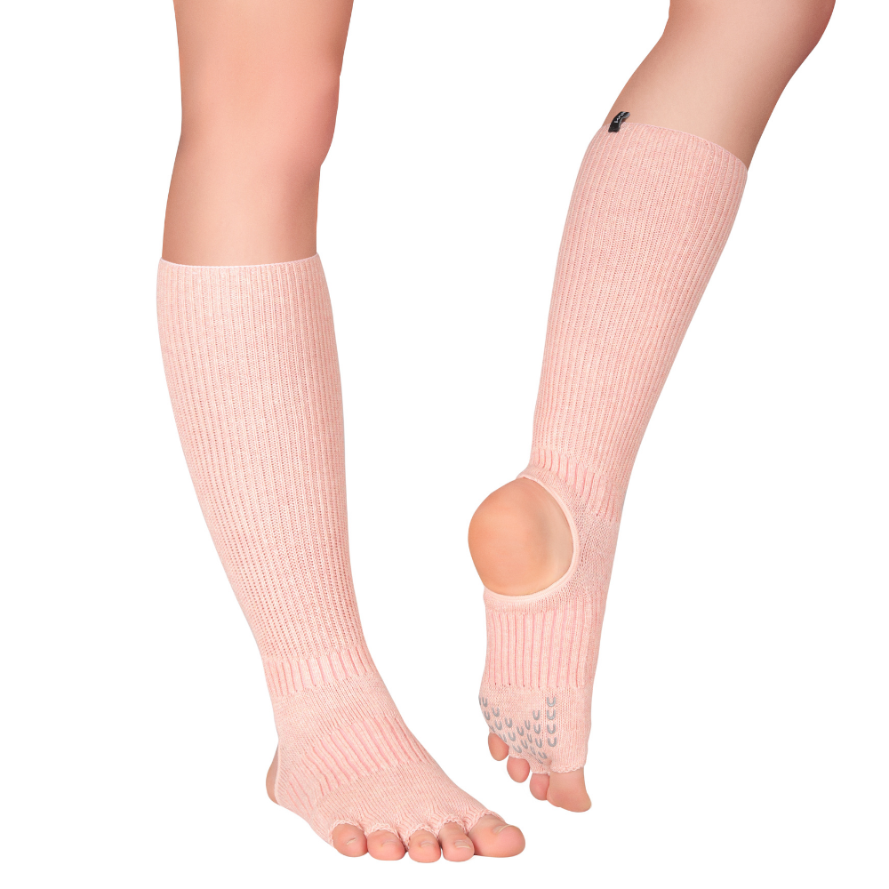 Knitido Plus "Nodoka" Leg Warmers for Yoga & Pilates