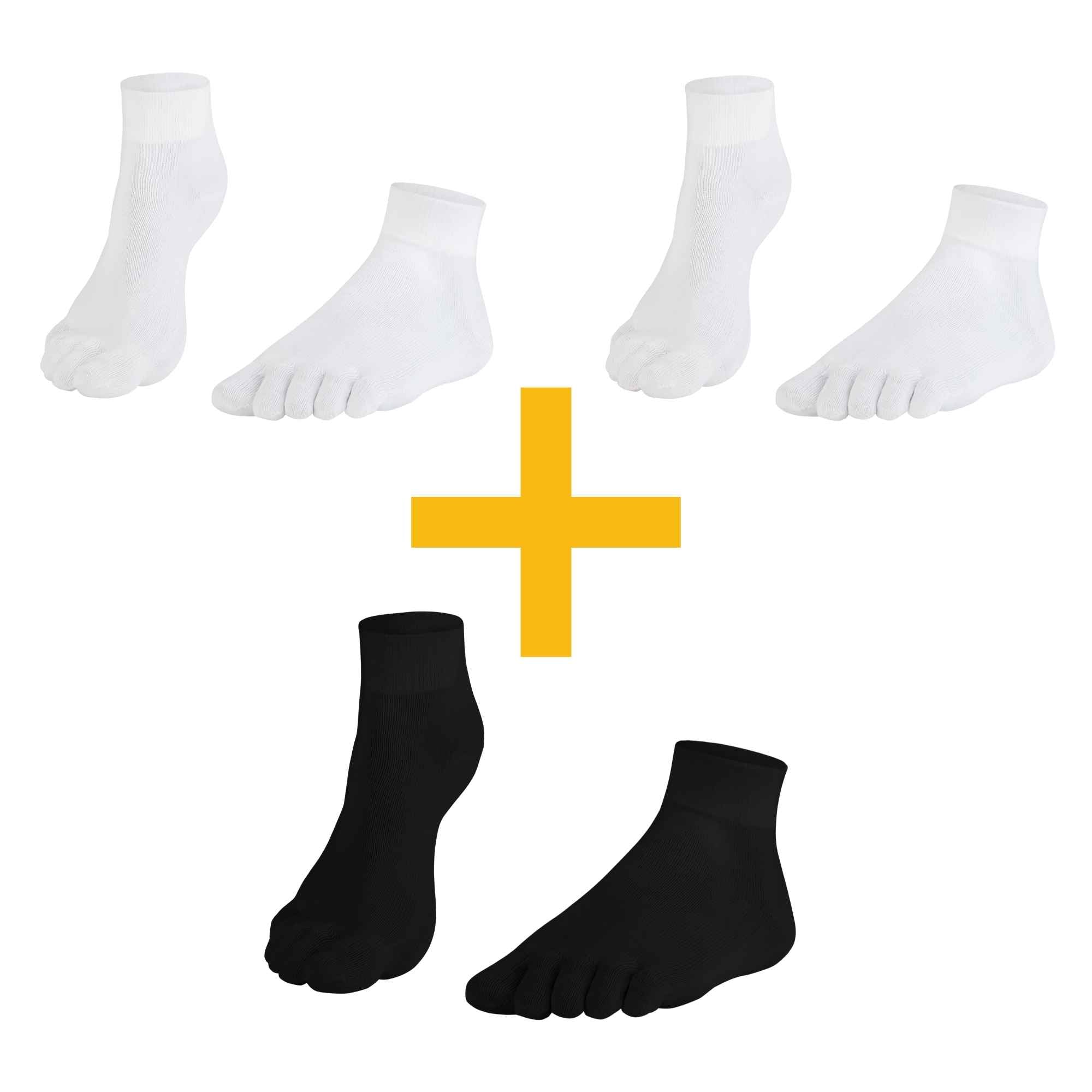 Knitido Dr Foot Silver Protect antimicrobiële korte sokken - Knitido®