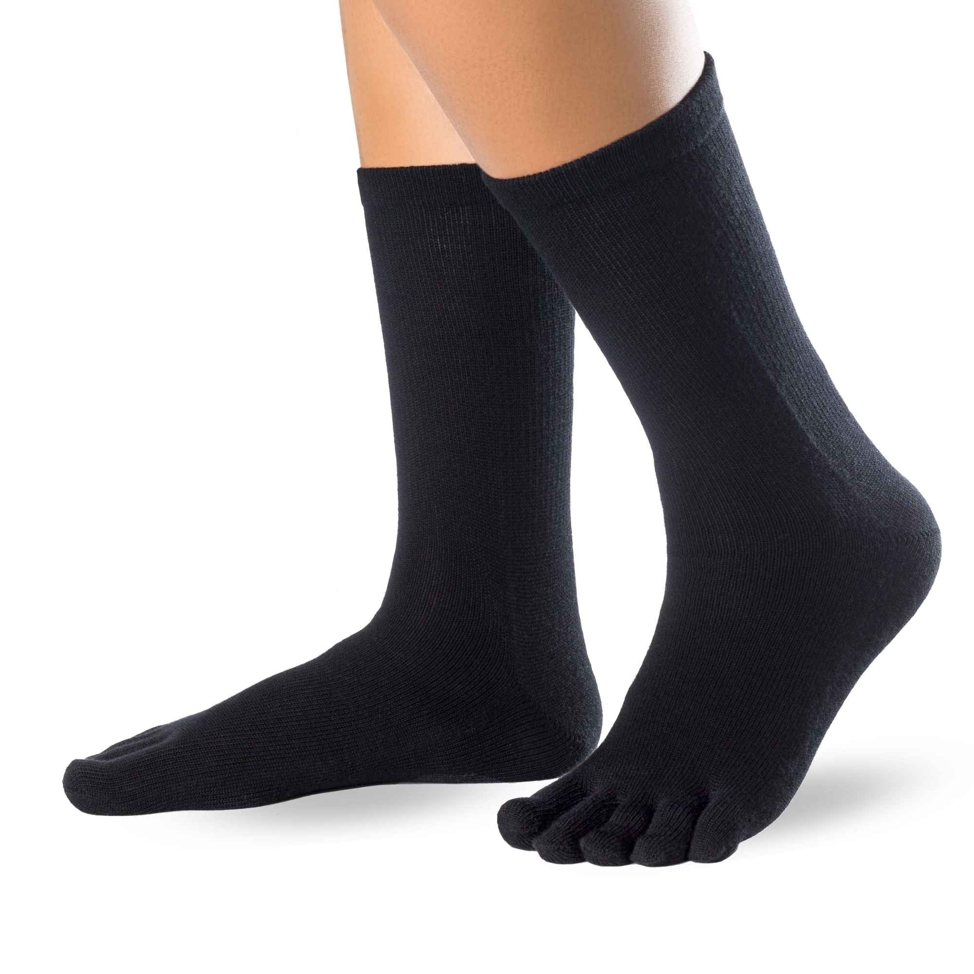 Economy pack of 3 Knitido Cotton & Merino  Melange toe socks - Knitido®