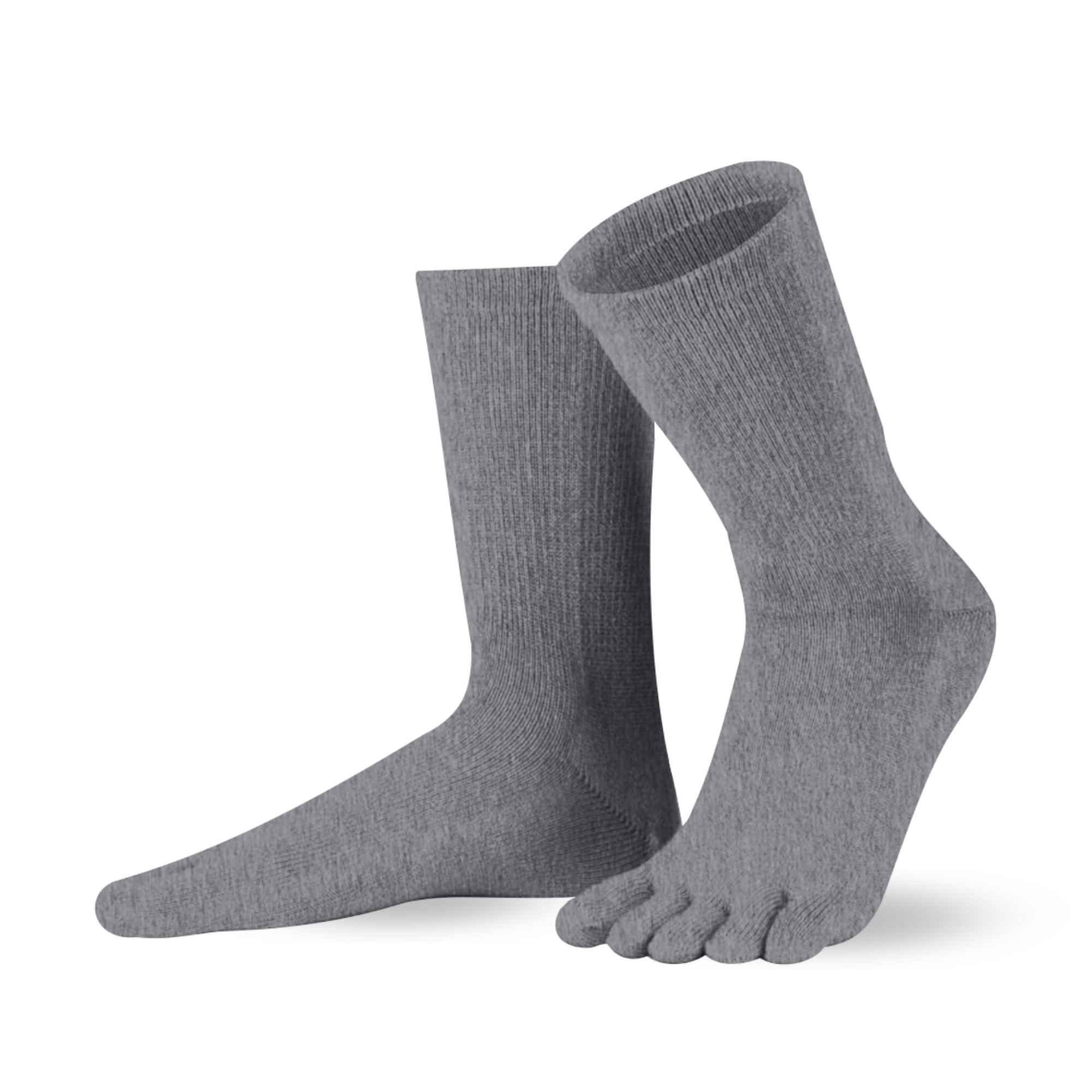 Economy pack of 3 Knitido Cotton & Merino  Melange toe socks - Knitido®