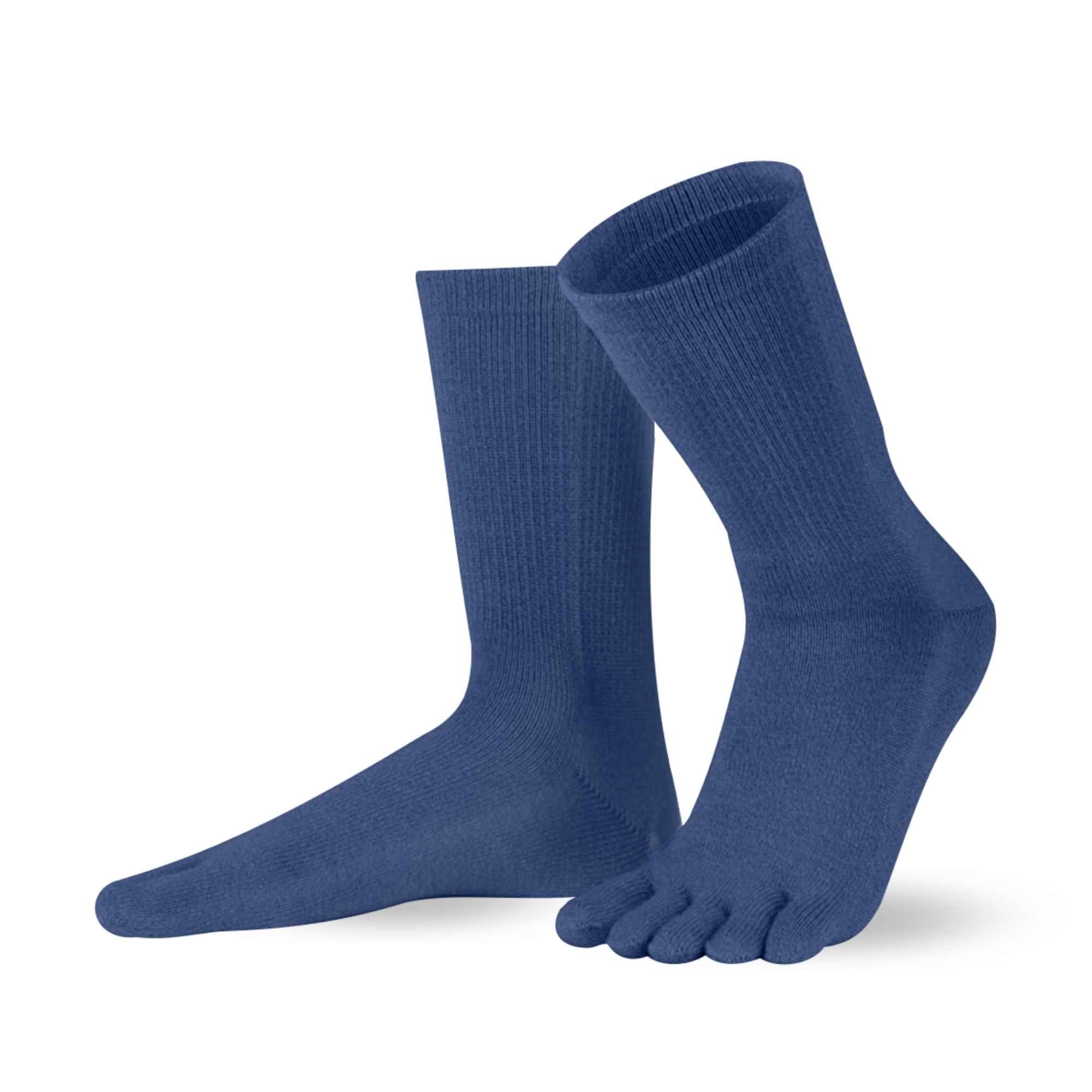 3er Sparpack Knitido Cotton & Merino Melange Zehensocken - Knitido®