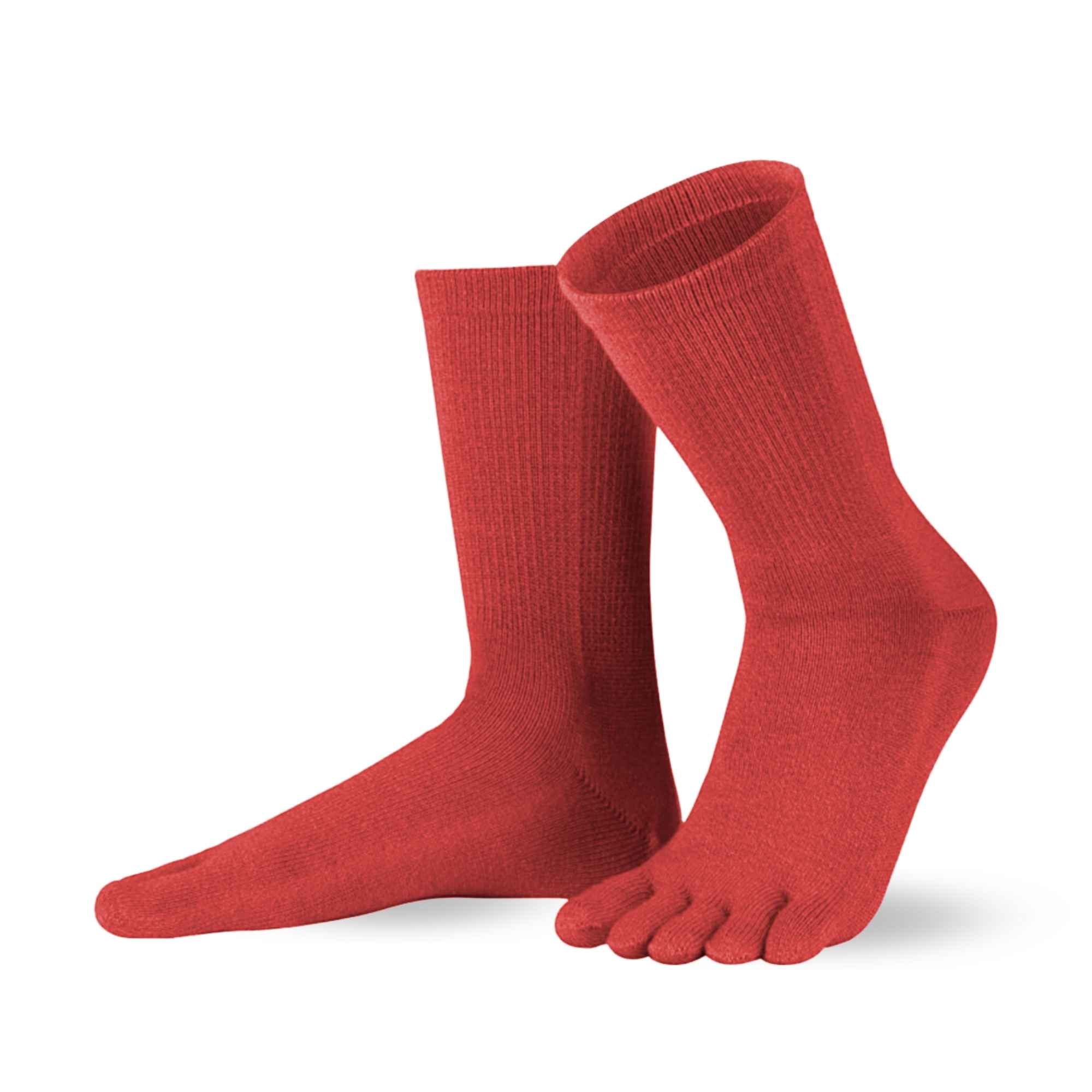 Economy pack of 3 Knitido Cotton & Merino  Melange toe socks - Knitido®