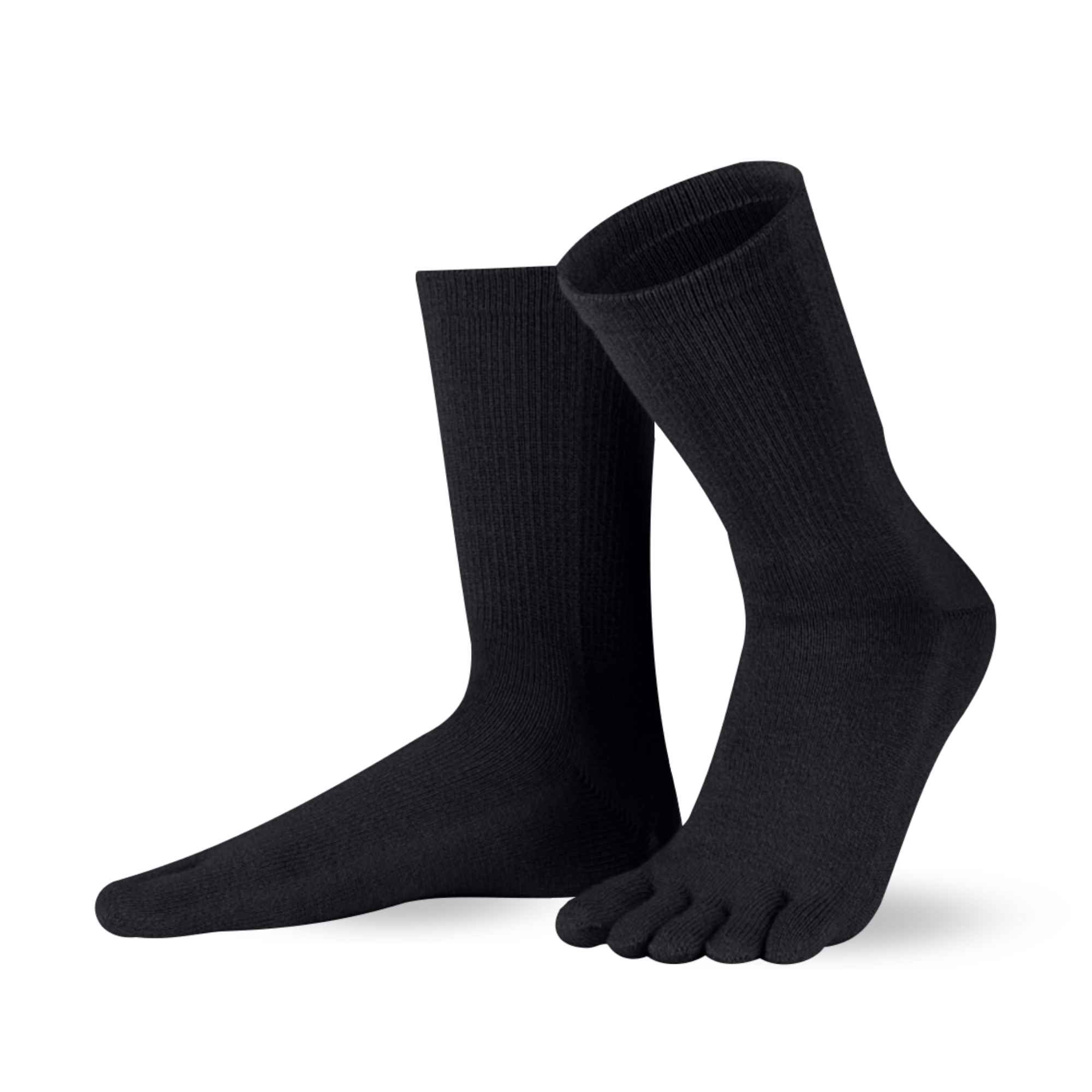 3er Sparpack Knitido Cotton & Merino Melange Zehensocken - Knitido®