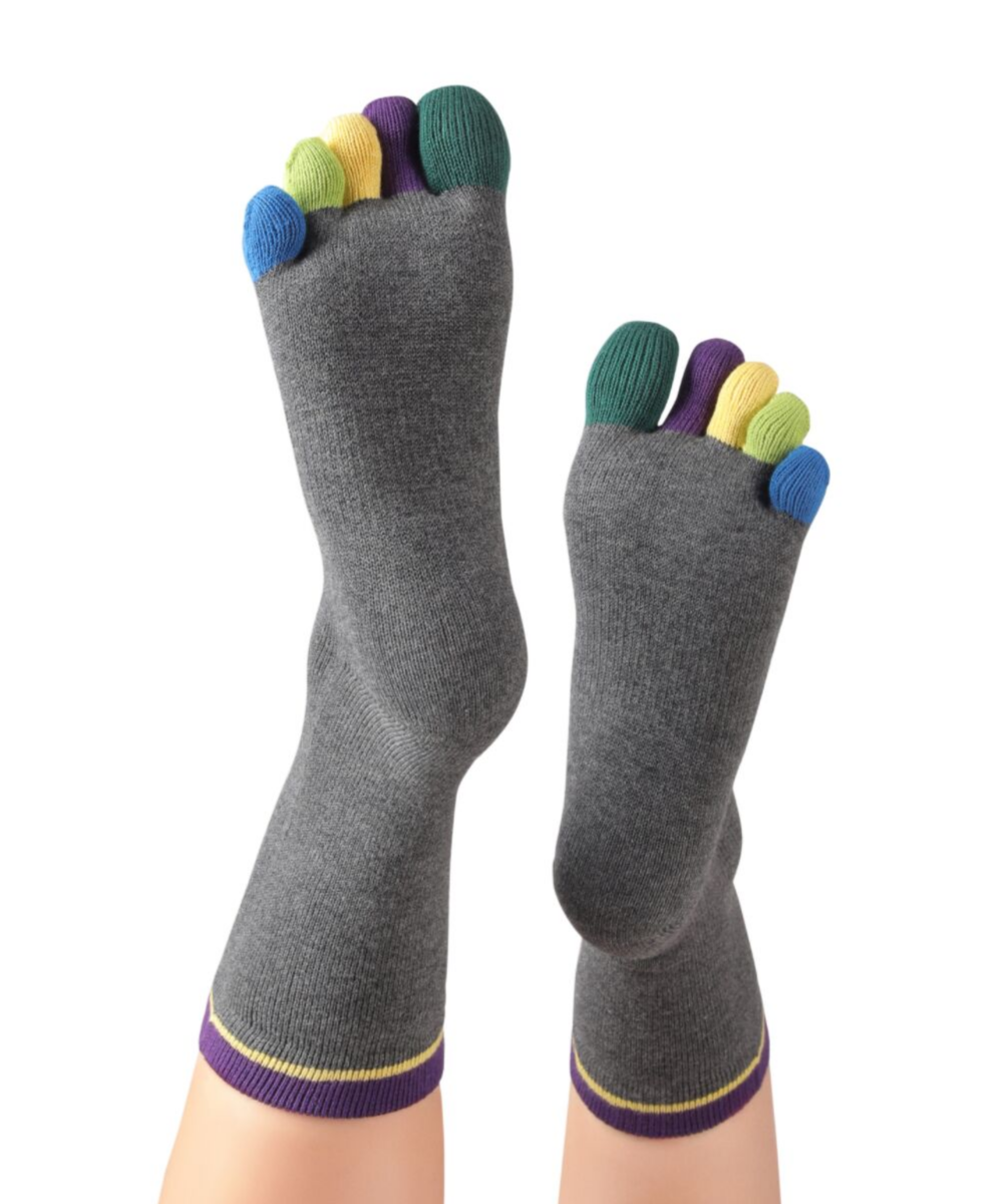Knitido Rainbows, Mixpack de 3 calcetines de colores hasta la pantorrilla - Knitido®.