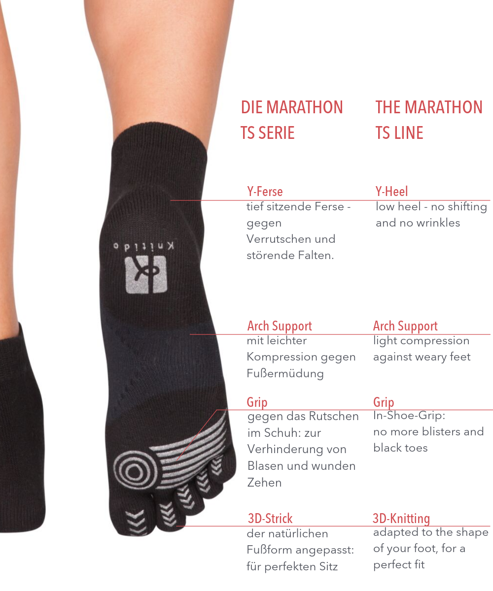 Knitido Maratona TS calze con dita