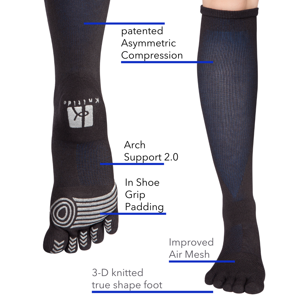 Knitido Asymmetrische compressiekousen TS 2.0