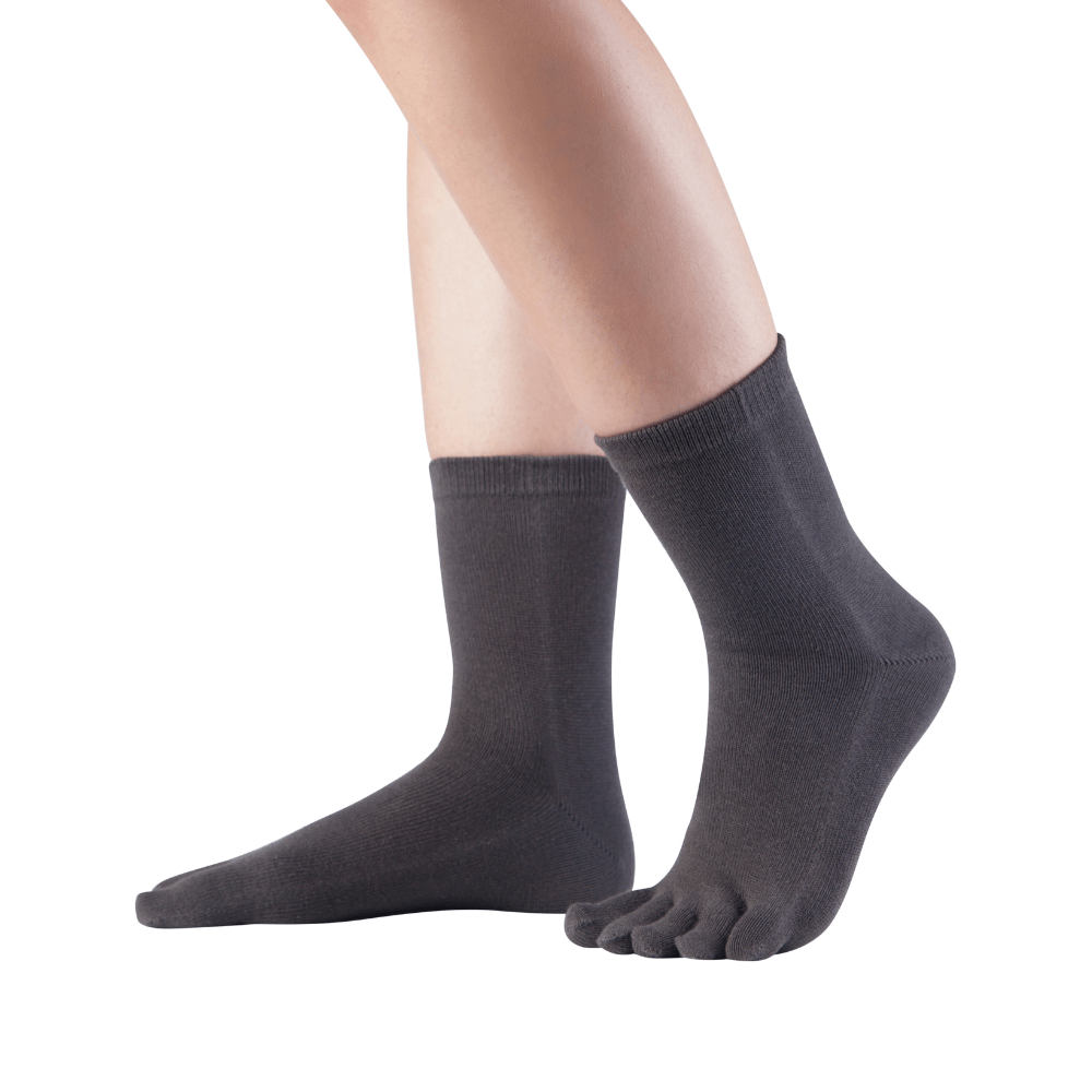 Knitido Essentials Midi toe socks made of cotton