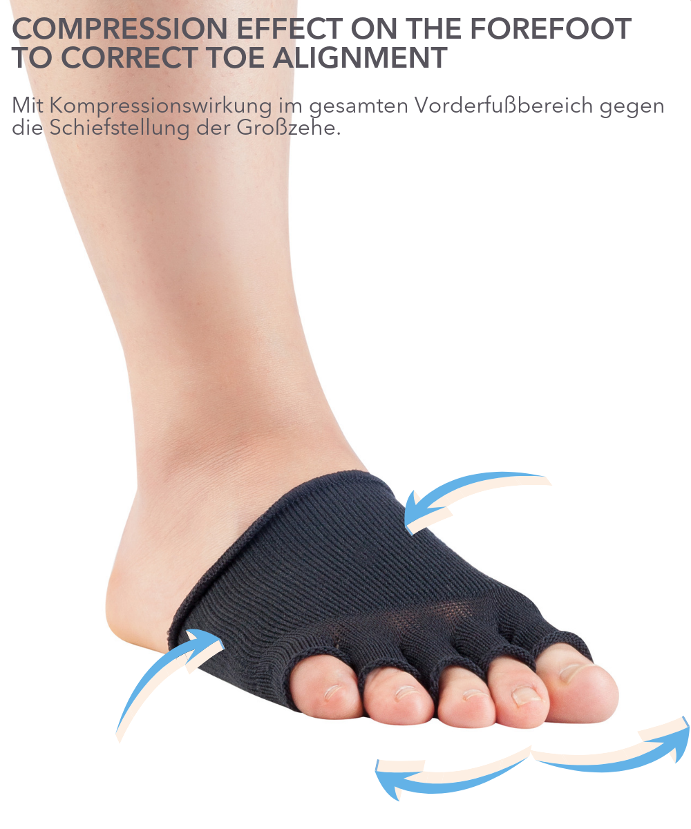 Knitido Dr. Foot Hallux-Valgus-Zehlinge