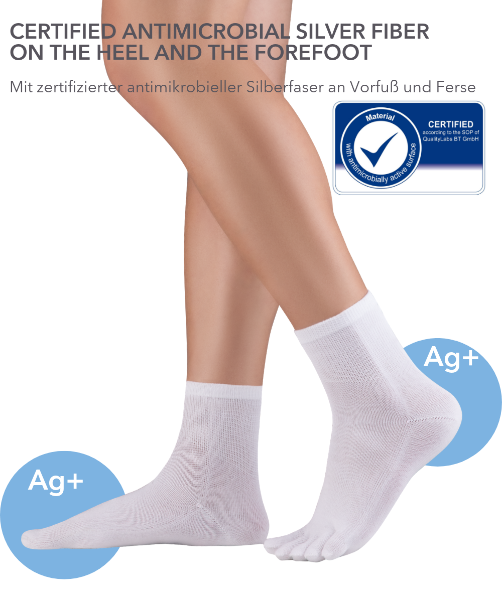 Knitido Dr. Foot Silver Protect antimicrobial short socks