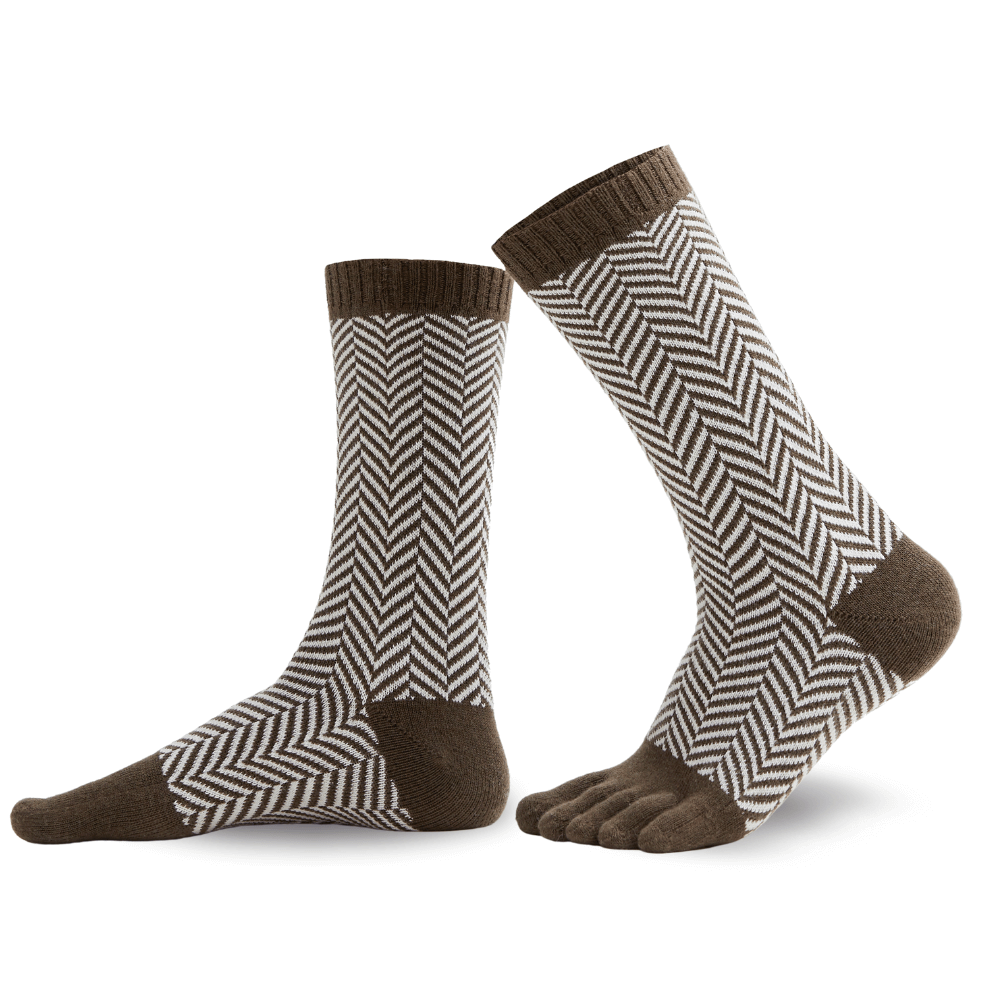 SILL chaussettes à orteils en laine et coton