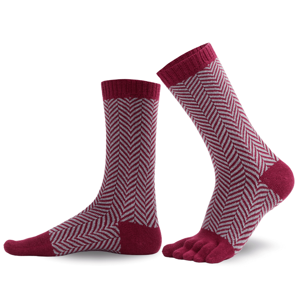 SILL chaussettes à orteils en laine et coton