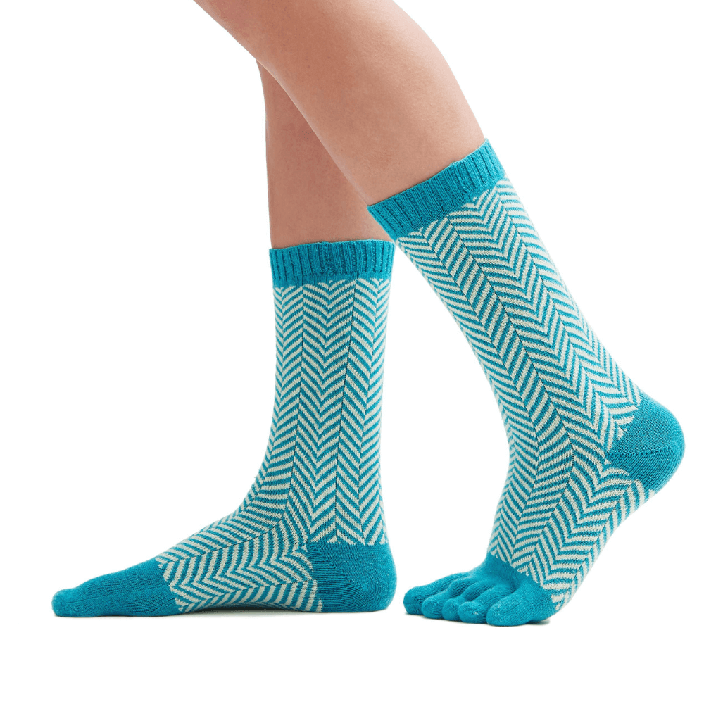 SILL chaussettes à orteils en laine et coton