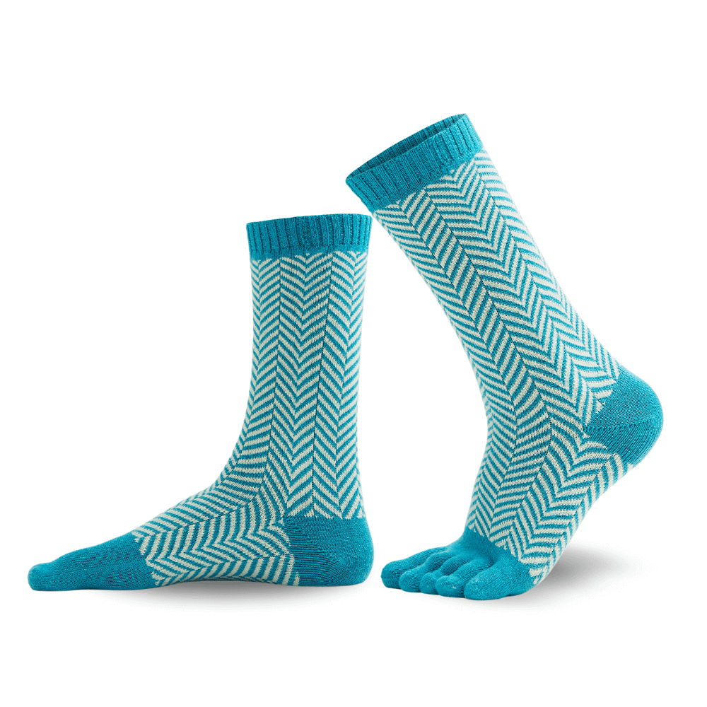 SILL chaussettes à orteils en laine et coton