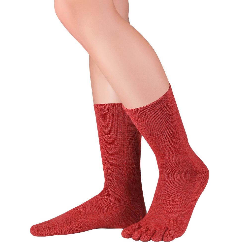 3-Pack Knitido Cotton & Merino Melange Toe Socks