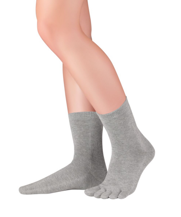 SPARPACK of 3 | Knitido Essentials  Midi toe socks made from cotton