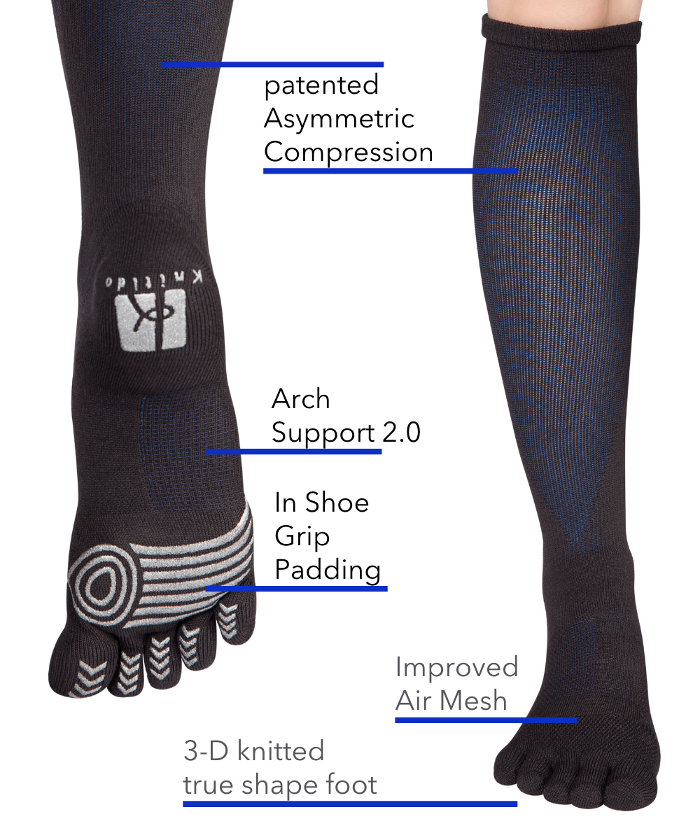 Knitido Asymmetric Compression TS compression socks 2.0 - Knitido®