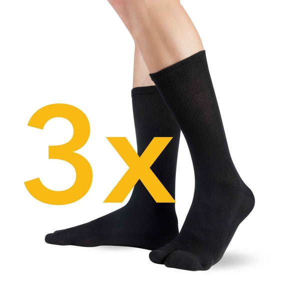 Paket 3 kosov | Knitido Traditionals Tabi nogavice z dvema prstoma - Knitido®