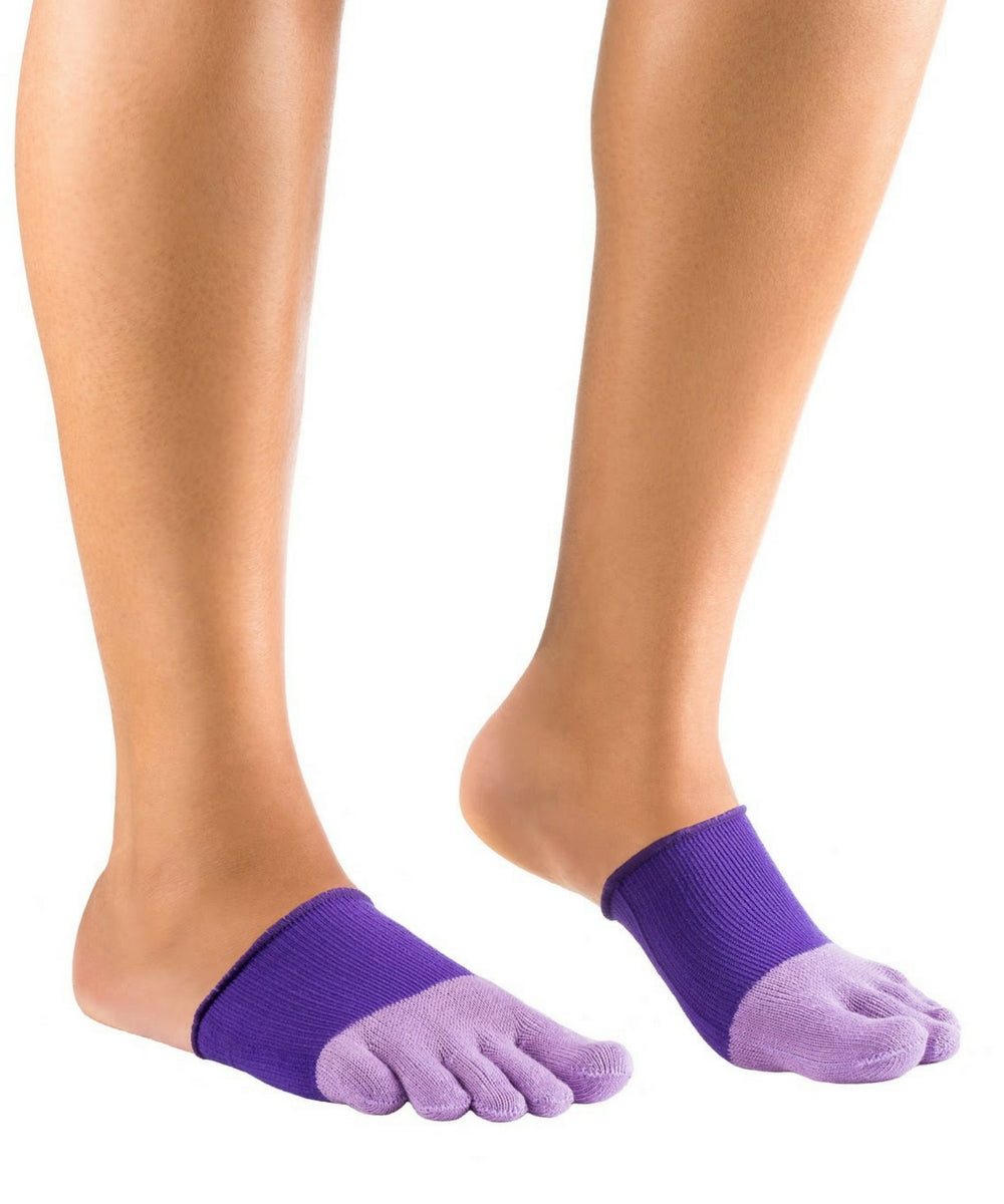 Knitido Dr. Foot Hallux Valgus Compression Bands with closed toes, colour purple