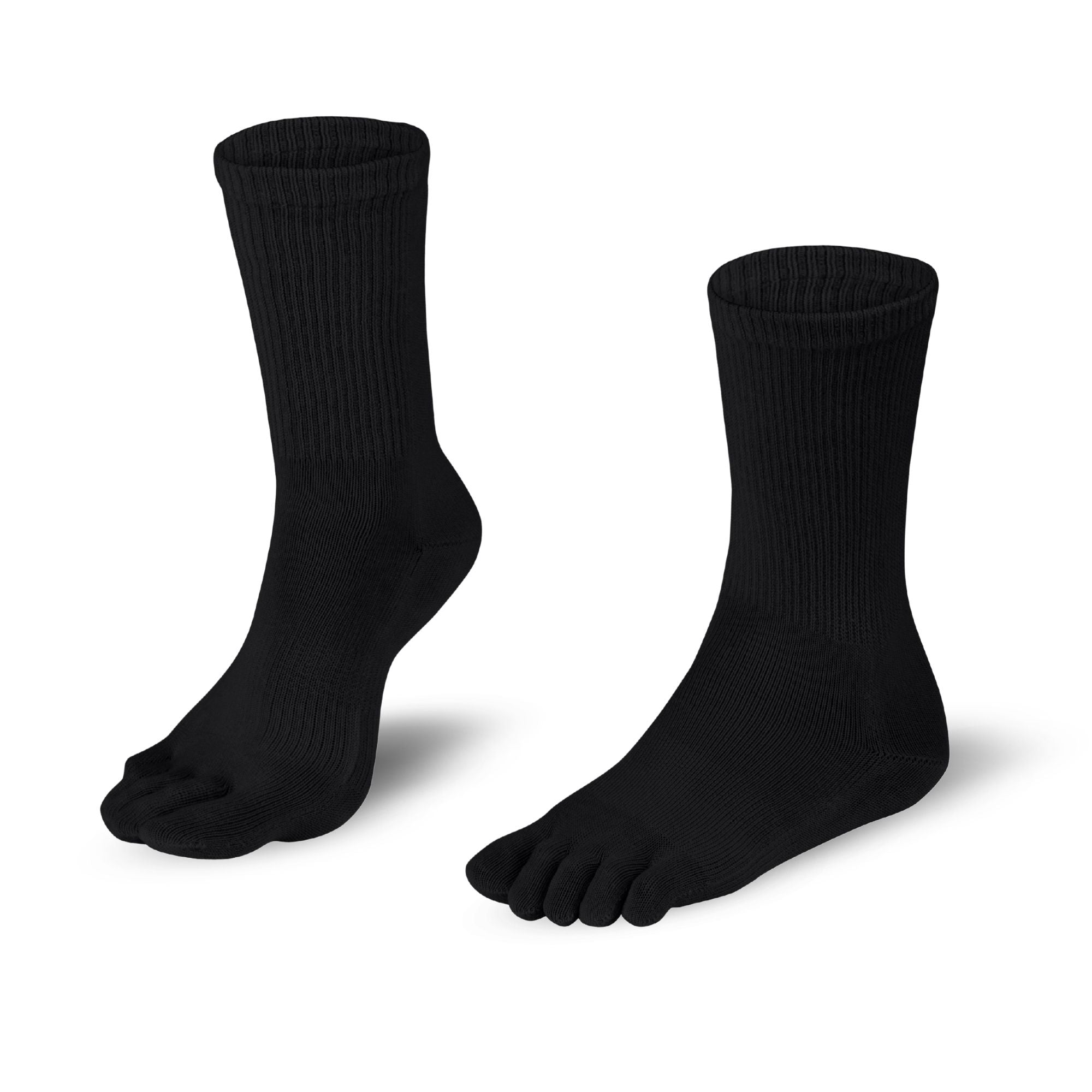 Dr. Foot Hallux Valgus chaussettes à orteils de Knitido en noir