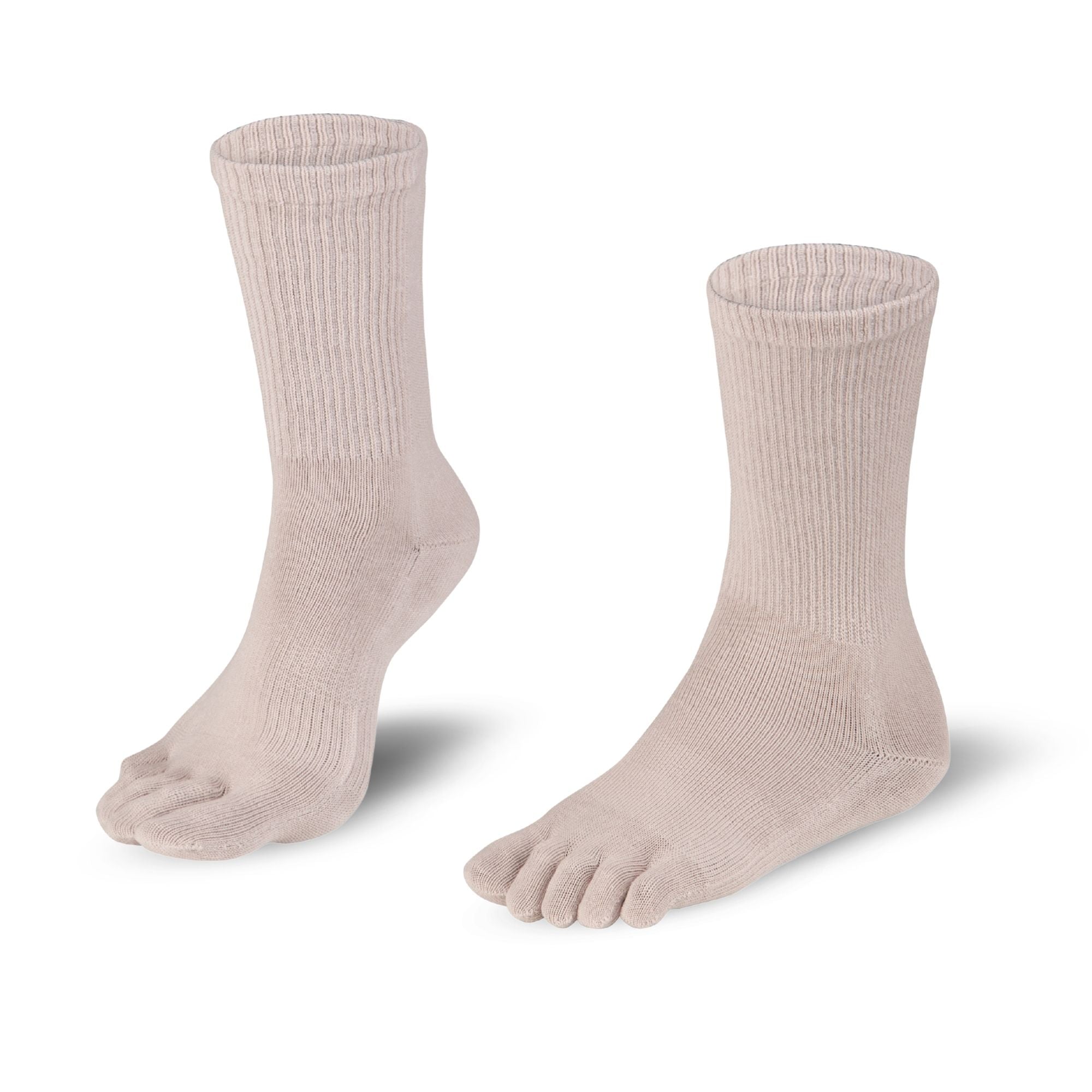 Dr. Foot Hallux Valgus chaussettes à orteils de Knitido en gris clair