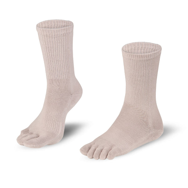 Dr. Foot Bunion toe socks from Knitido in light gray