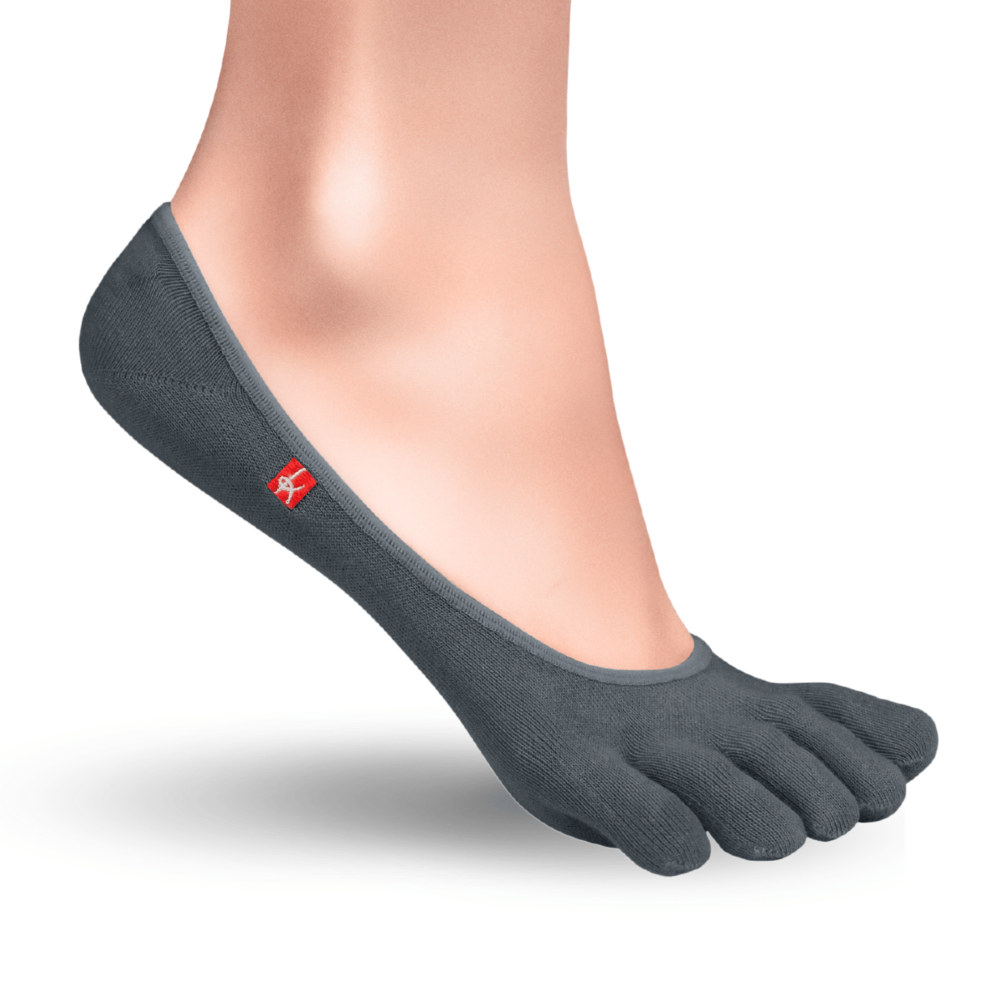 Knitido Zero Coolmax chaussons orteils femme chaussettes à orteils en gris