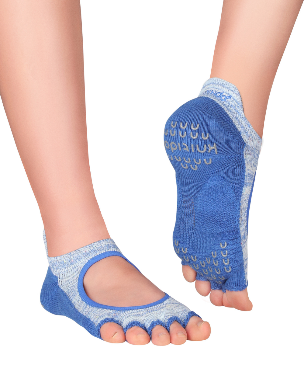 Knitido Calcetines de dedos Plus Loops para Yoga y Pilates 