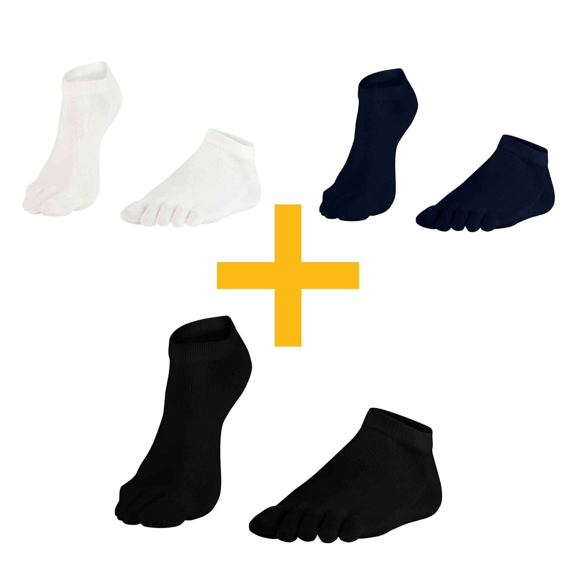 Zapatillas Silver Protect, paquete económico de 3 - Knitido®.