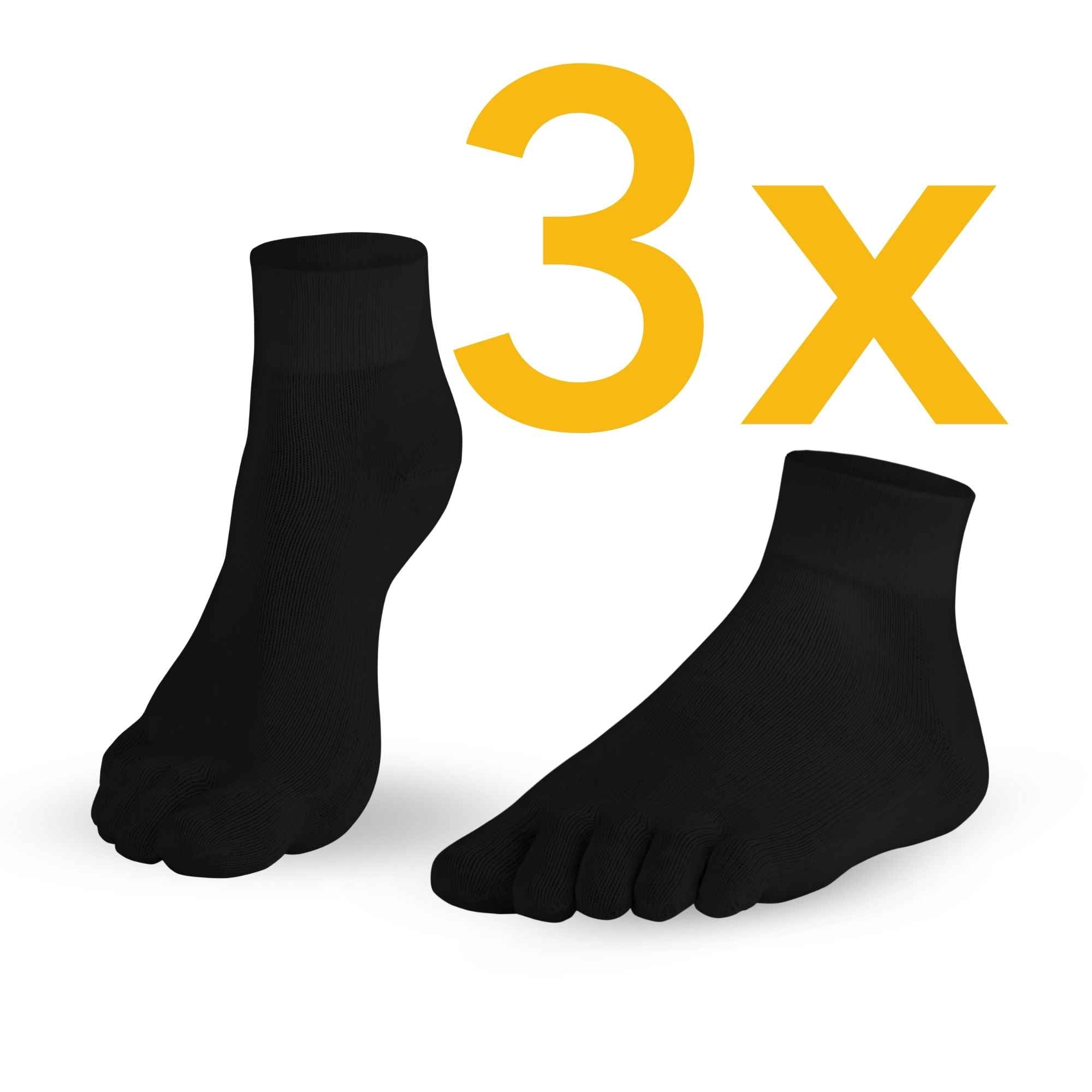 Silver Protect korte sokken, 3-pack - Knitido®