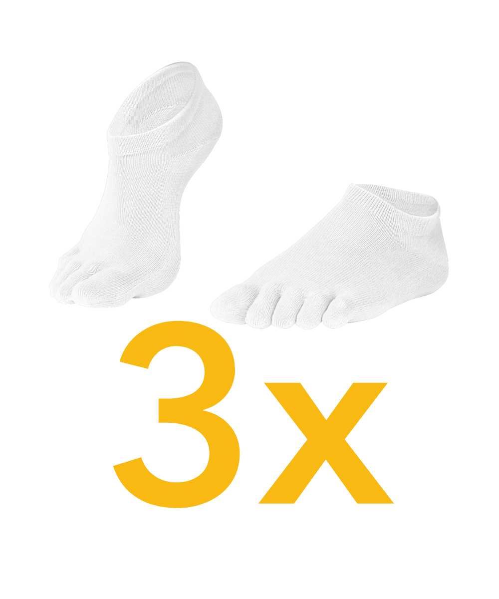 Knitido® Essentials sneaker toe socks made from 85% cotton