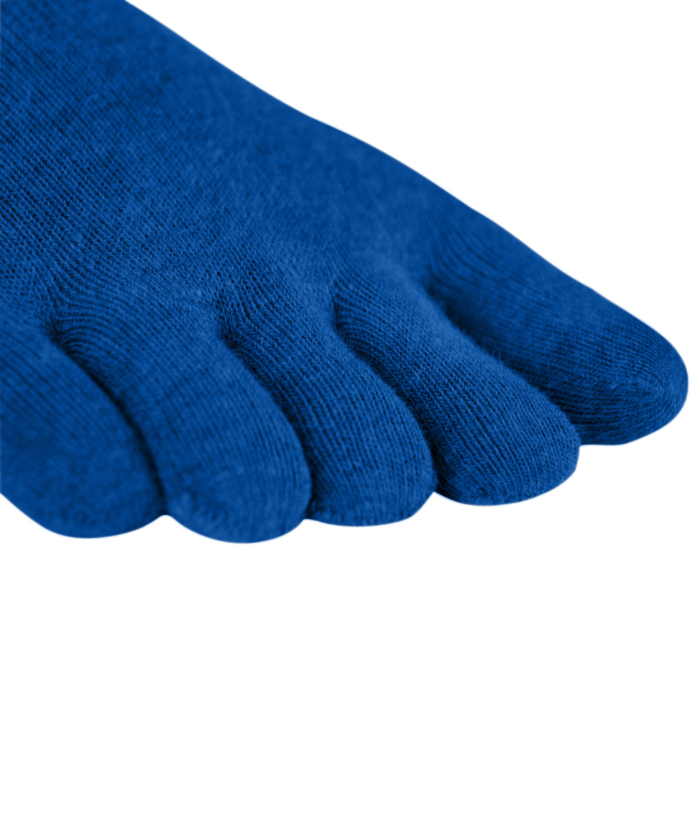 Calcetines de dedos Coolmax Sneaker de Knitido Track & Trail ultralite fresh en azul mandarina
