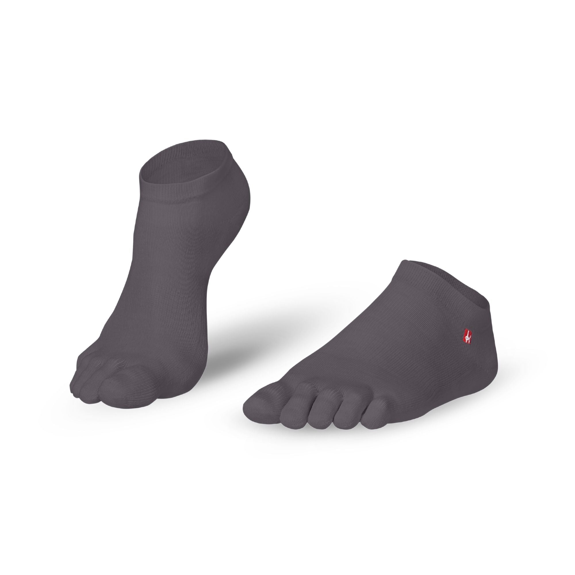 chaussettes à orteils Baskets Coolmax de Knitido Track & Trail ultralite fresh en gris clair