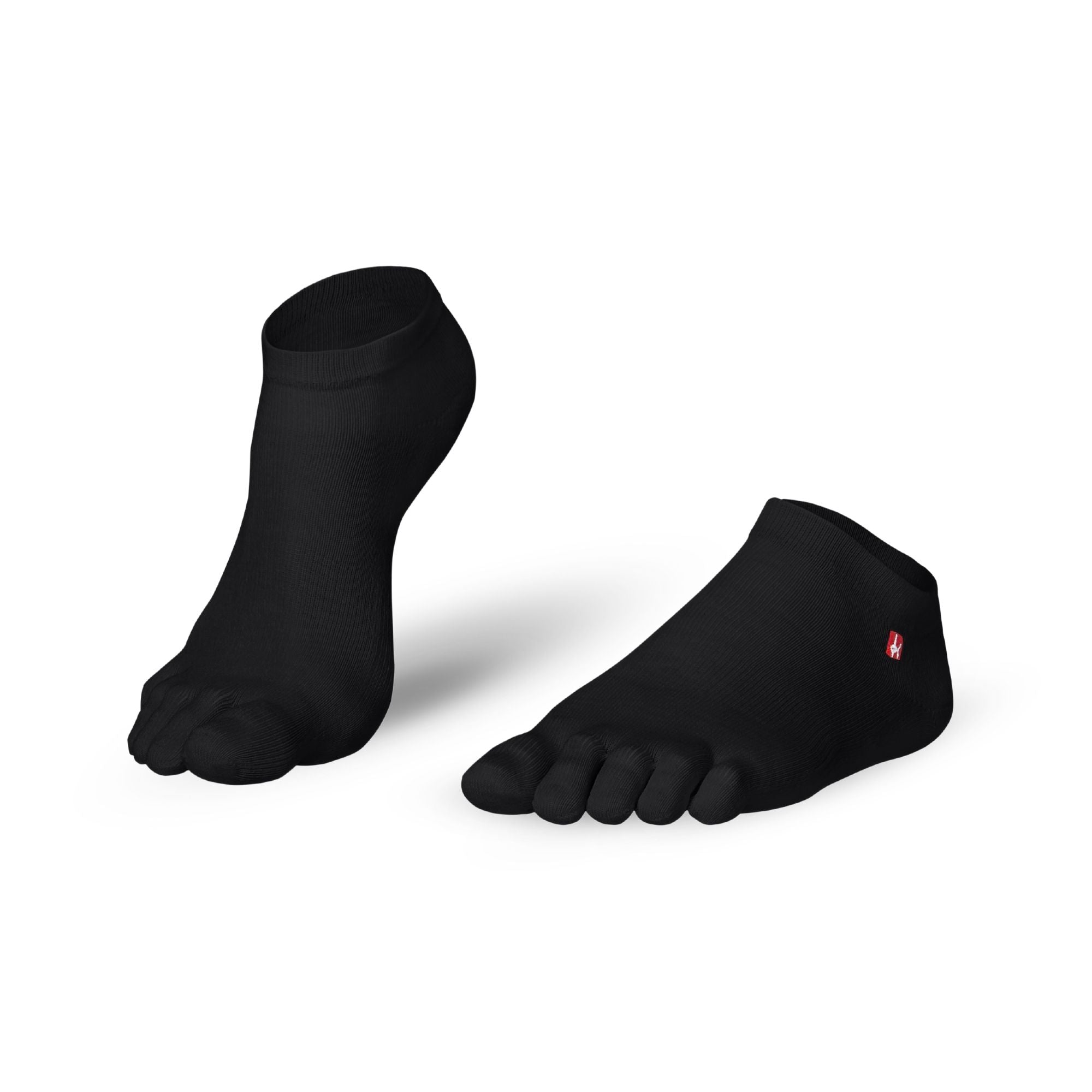 chaussettes à orteils Baskets Coolmax de Knitido Track & Trail ultralite fresh en anthracite gris foncé