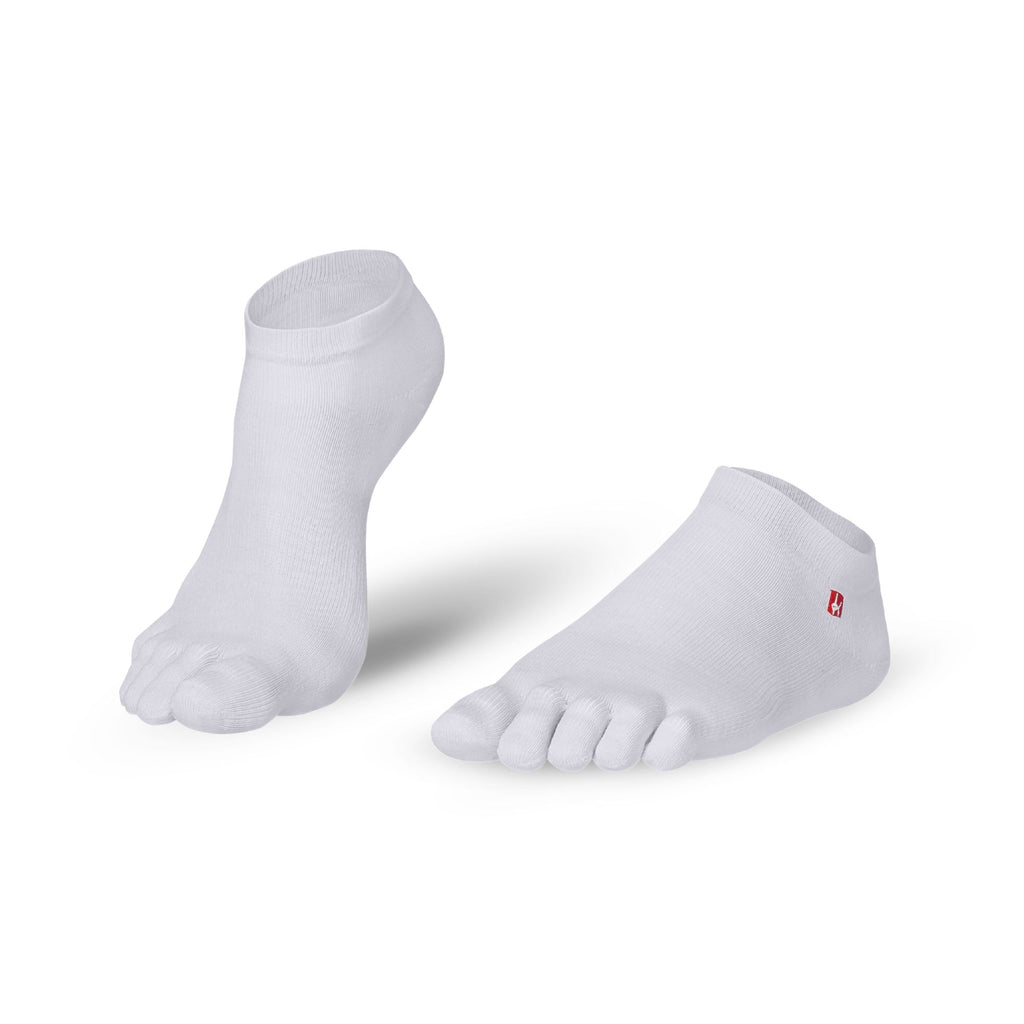 chaussettes à orteils Baskets Coolmax de Knitido Track & Trail ultralite fresh en blanc