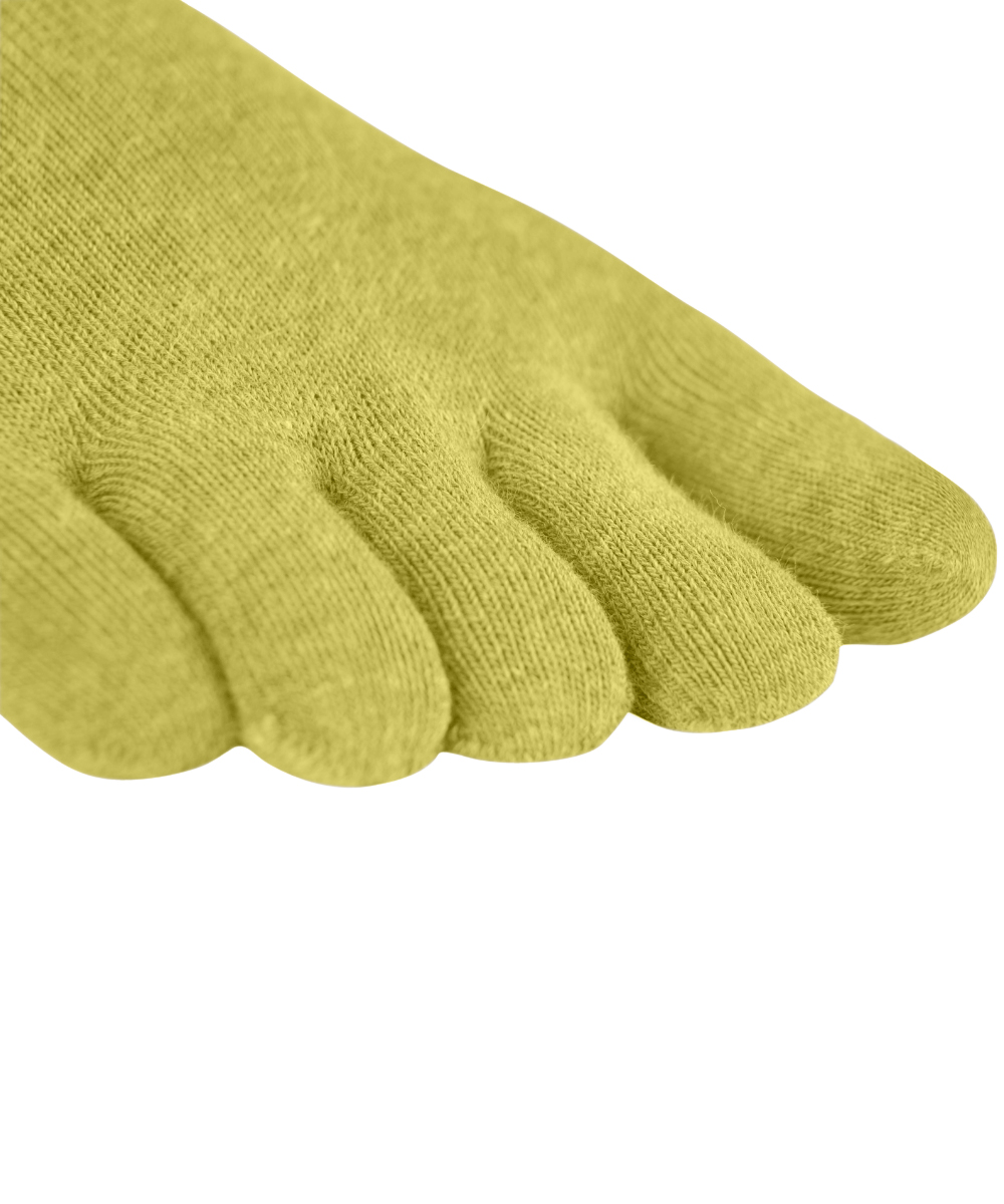 Calcetines de dedos Coolmax Sneaker de Knitido Track & Trail ultralite fresh en amarillo