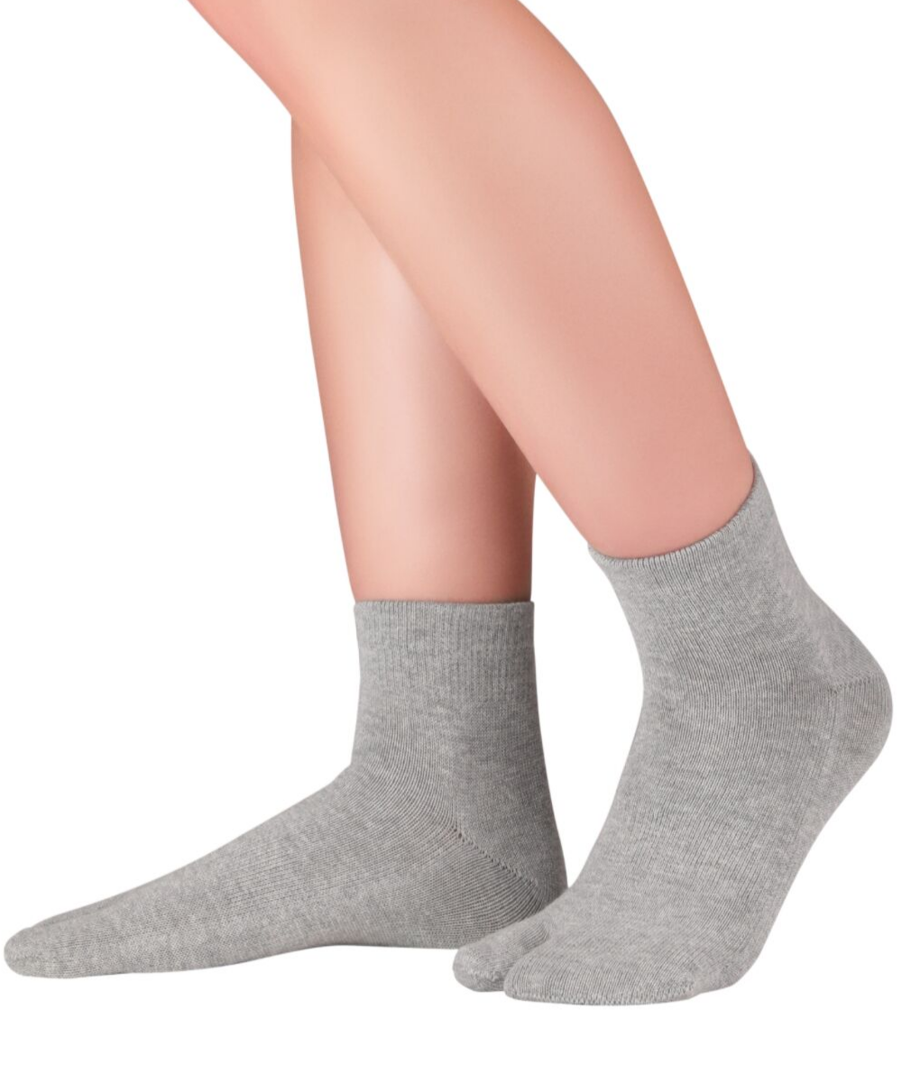 3-pack: Short tabi socks from cotton by Knitido 