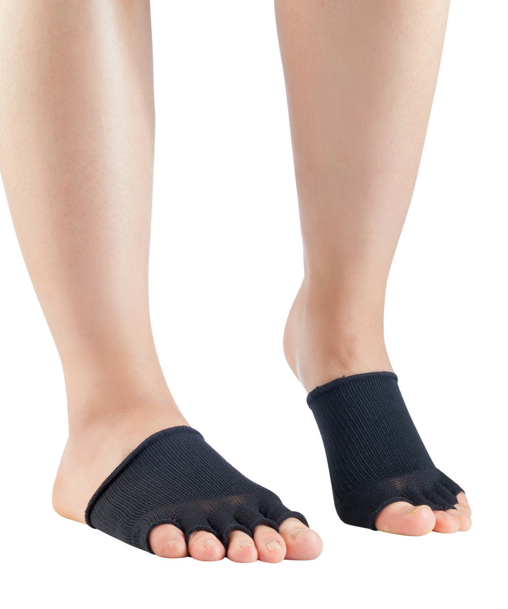 Knitido Dr. Foot Hallux-Valgus Compression Bands with strong compression effect, colour black