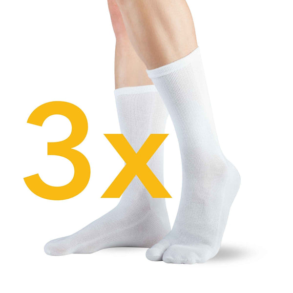 Tabi calf-length, 3-pack economy - Knitido®. The toe socks