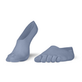 Nogavice za prste Knitido Essentials No Show Toe Socks v modro-sivi barvi 