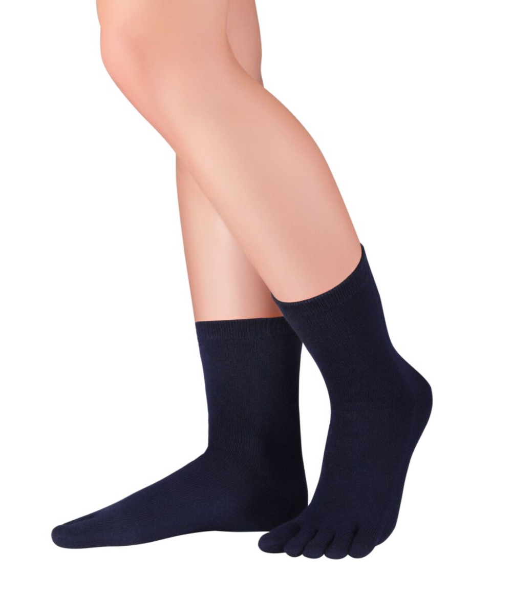 Knitido Silver Protect Midi - short toe socks with antimicrobial silver fiber for men and women.