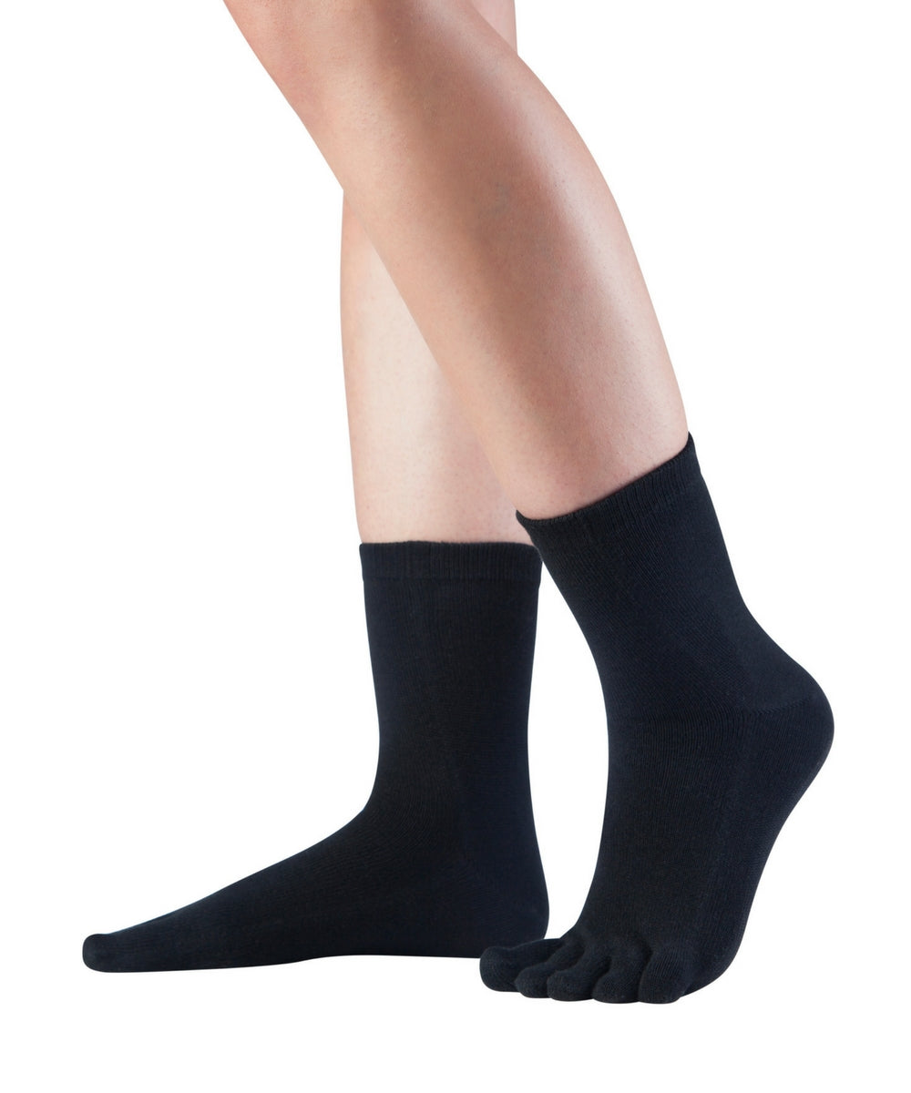 Knitido Silver Protect Midi - court chaussettes à orteils avec fibre d'argent antimicrobienne pour hommes et femmes